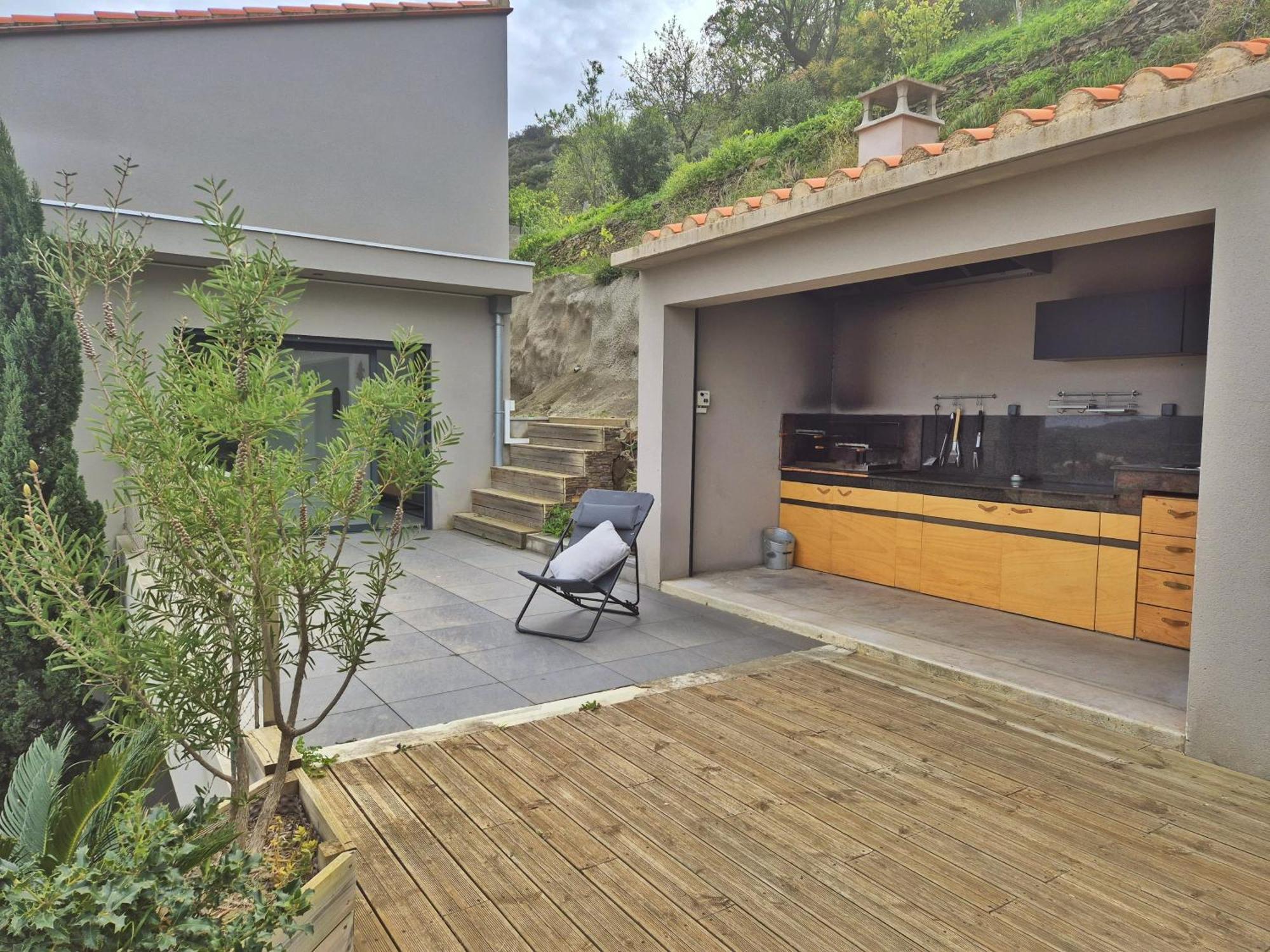 Les Mille Et Une Vitres - Villa D'Architecte Port Vendres Exterior foto